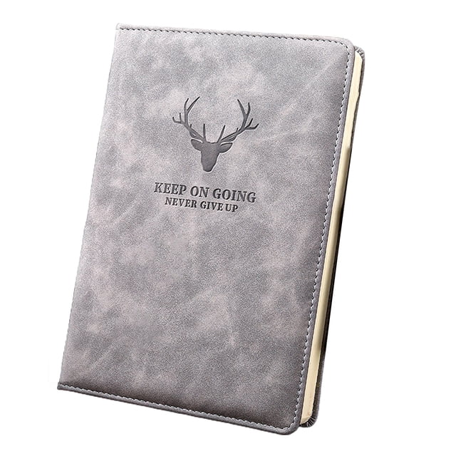 360 Pages A5 Faux Leather Thick Business Notebook Sketch Journal Diary with Pen
