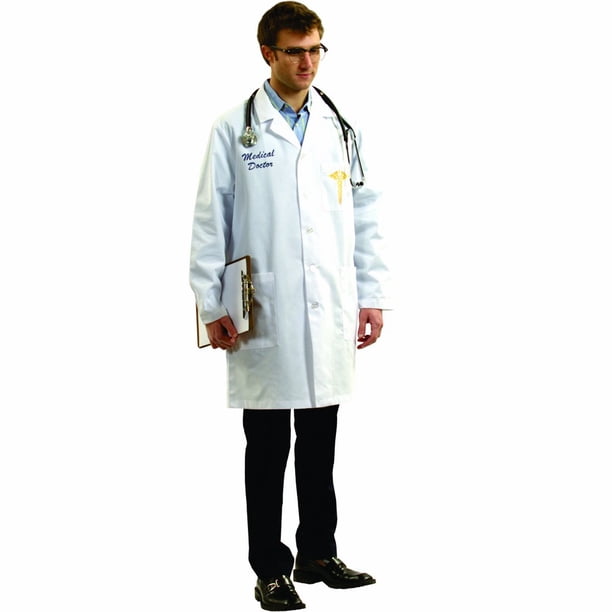 Disfraz de Médico estadounidense Dress Up America con Bata de laboratorio