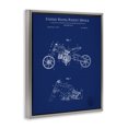 thumbnail image 3 of Stupell Industries Mid-Century Motorcycle Patent Blueprint Gray Floating Frame Canvas Art, 17 x 21, by Karl Hronek, 3 of 8
