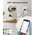 thumbnail image 3 of FrostHike Mini Smart Plug. Wi-Fi Outlet Works with Alexa and Google Home. Smart Sockets Remote Control with Surge Protector Timer Schedule Function.ETL FCC Certified.1 Pack, 3 of 5