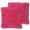 Hot Pink, variant on Soft & Comfy Plush Faux Fur Throw Pillows 2-Pack 18" x 18" - Silver