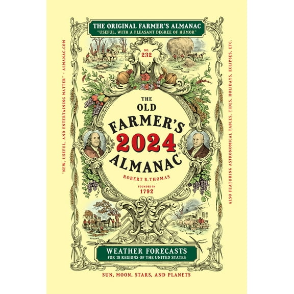 Pre-Owned The 2024 Old Farmer's Almanac Trade Edition (Paperback) 1571989560 9781571989567