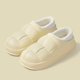 thumbnail image 1 of Winter Cozy Platform Man Women Slippers Fur Home Cotton Shoes Plush Waterproof Outdoor Fashion Minimalism Slippers Non-slip Shoe, 1 of 4