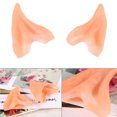 thumbnail image 1 of Puntas protésicas de punta suave, 2 uds., orejas de hada de látex, accesorios de Cosplay, látex para fiesta de Halloween, puntas protésicas de punta suave, 1 of 2