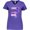 Purple, variant on Inktastic Alzheimers Awareness I Wear Purple for My Mom Women's V-Neck T-Shirt