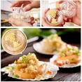 thumbnail image 3 of Plastic Garlic Press Peeler Crusher Kitchen Useful Tool Garlic Presses Thin Garlic Grinds Kitchen Gadgets, 3 of 5