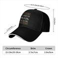 thumbnail image 3 of Washed Men's Baseball Cap Fun to Ride a Motorcycle Biker Trucker Snapback Caps Dad Hat Motorcycle Golf Hats Navy Blue One Size, 3 of 5