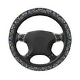 thumbnail image 3 of Gaeub Nautical Breathable Stretch Elastic Steering Wheel Cover, Cool in Summer and Warm in Winter, Universal 15 inch, 3 of 8