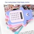 thumbnail image 3 of Yeacher Calculator Electronic 8-Digit Bear Compact Mini Lightweight Portable Handheld Calculator for Students Home, 3 of 8