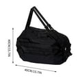 thumbnail image 3 of ZhyrZng Folding Shopping Bag Bag For Travel One Shoulder Portable Thick Large Grocery Bag Supermarket Bag, 3 of 6