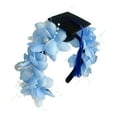thumbnail image 1 of 2025 Grad Hair Clip, Decorative Floral Headband for Caps, Graduation Flower Crown Headband, 2025 Graduation Ceremony Accessory, 1 of 6