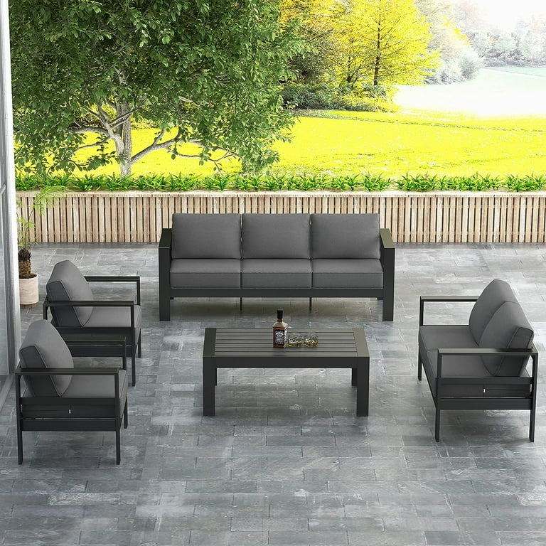 Aluminum patio furniture online walmart