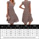 thumbnail image 2 of Vestido De Verano Vestidos de playa para mujer Vestido largo suelto con estampado floral informal (Rojo M) Cgtredaw para Mujer Rojo T XL, 2 of 8