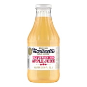 Martinelli's Unfiltered Apple Juice, Multi-Serve Glass Bottle, 1 Liter