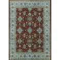 thumbnail image 1 of Ahgly Company Indoor Rectangle Mid-Century Modern Dark Sea Green Oriental Area Rugs, 5' x 7', 1 of 6