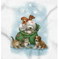 thumbnail image 2 of Cute Christmas Santa Sack Animals Women's Graphic T Shirt Tees Brisco Brands S, 2 of 5