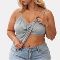 thumbnail image 6 of GHIIYER Plus Size Tank Tops with Built in Bras for Women Sleeveless Camisole Summer Clothes Size M, 6 of 9
