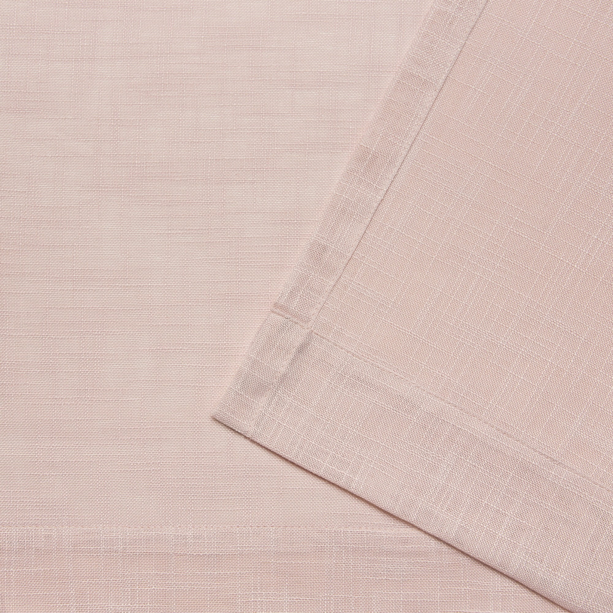 Exclusive Home Bella Sheer Hidden Tab Top Curtain Panel Pair, 54"x84", Rose