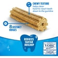 thumbnail image 2 of Daily Oral Care Dog Treats for Small and Medium Dogs, Chewy Dental Treat to Freshen Breath and Fight Tartar, Chicken Flavor - 40 ct. Pouch, 2 of 4
