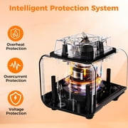 OSTBA Blender for Smoothies, Commercial 10-Speed Control Blenders for Kitchen, 68Oz Large Capacity and BPA-Free Pitcher, 1600W Countertop Blenders for Ice Crushing, Frozen Drinks, Puree & Grinding