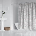 thumbnail image 2 of Gray Christmas Snowman Pattern Shower Curtain 84"x72" ,Bathroom Decorative Shower Curtains Set with 12 Hooks,Modern Waterproof Washable Shower Curtain, 2 of 6