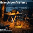 thumbnail image 2 of Fake Bonfire Night Light USB Rechargeable 3 Modes Fire Lamp Flameless Candle Flame with White Noise, 2 of 6