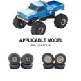 thumbnail image 2 of Vogacara Llantas de plástico 1/24 para coche FMS FCX24, pieza de repuesto para coche de control remoto, piezas de repuesto, pieza de Kits de construcción modelo Titanio, 2 of 6