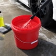 thumbnail image 3 of Car Wash Bucket Insert, Dirt Trap Filter Plastic Sediment Separator Screen with Gift Design, for Auto Detailing Accessories and Mud Removal, 3 of 7