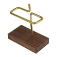 thumbnail image 1 of Support de Rangement en Bois Noyer pour Filtres à Café en Forme d'Éventail en Forme de V, 1 of 9