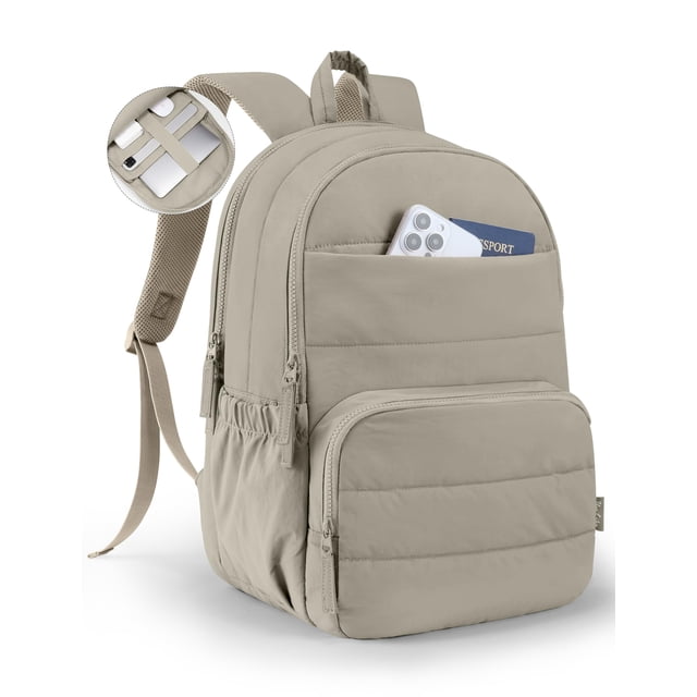 Mochila Uselike para laptop de 15,6" acolchada y resistente al agua