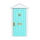 thumbnail image 1 of Mini casa puerta pequeña maravillosa mini puertas de madera Modelos de muebles de madera en miniatura para la escena de DIY Muñeca Muebles para el hogar Craft Mint Green 1 Set kenally FN001811-01, 1 of 5