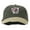 Black Khaki, variant on Gaming Pinochle Embroidered Washed Cap - Black Khaki OSFM