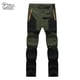 thumbnail image 4 of TRVLWEGO, pantalones de verano para senderismo para hombre, pantalones para acampar, resistentes al desgaste, prevención de salpicaduras de agua, secado rápido, resistente a los rayos UV, elástico fin, 4 of 5