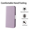 thumbnail image 6 of Feishell Wallet Case for Samsung Galaxy S22,Lychee Texture PU Leather Candy Color Shockproof Protective Magnetic Flip Holder Anti-Scratch Phone Cover with Credit Card Slots & Cash Pocket,Purple, 6 of 10