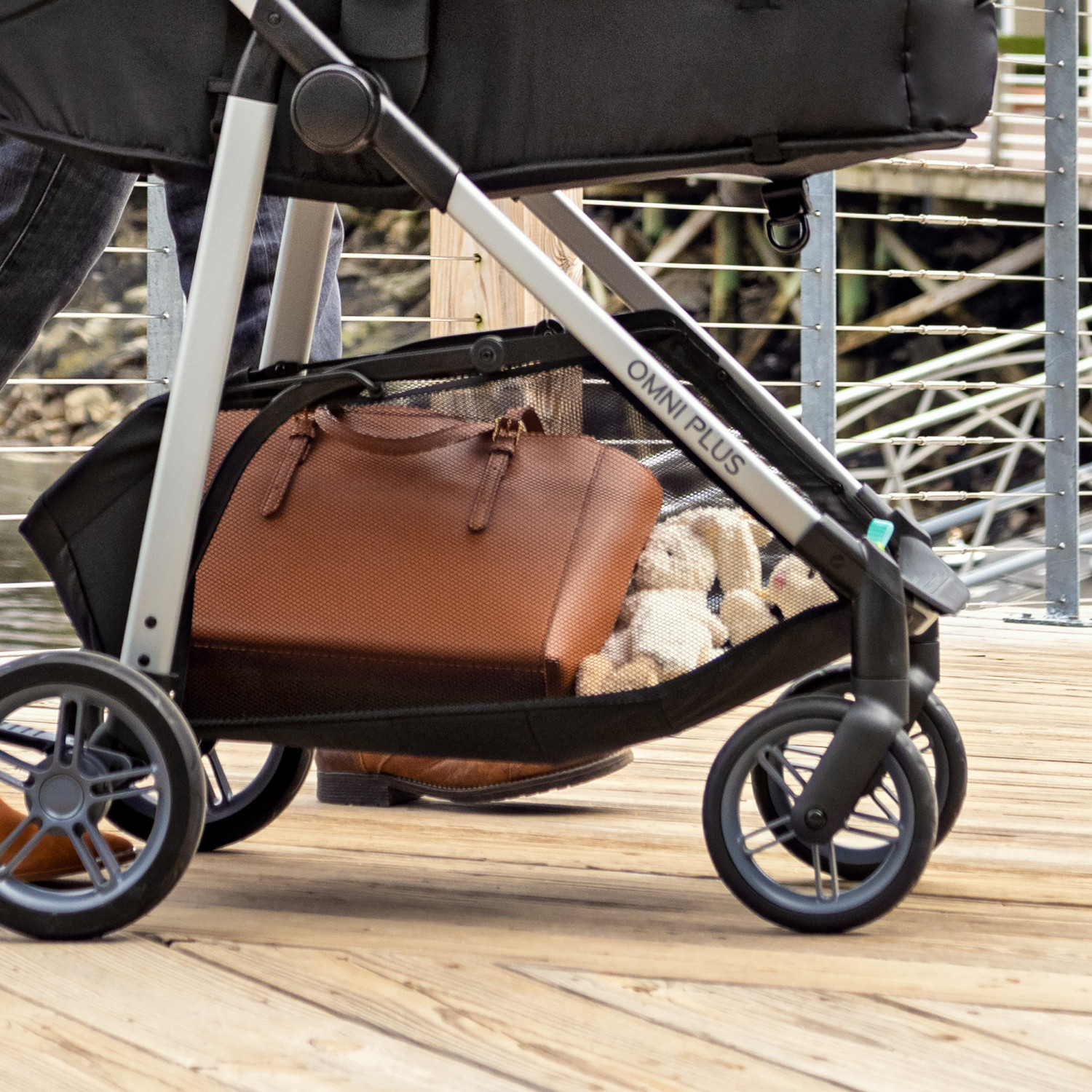 Evenflo Omni Plus Modular Travel System with LiteMax Sport Infant Car Seat, Mylar Gray, Unisex - image 4 of 22