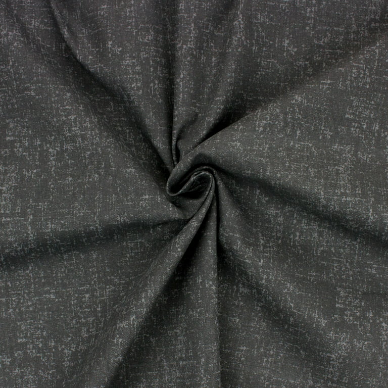 Black Grain of Color Cotton Wideback Fabric Per Yard