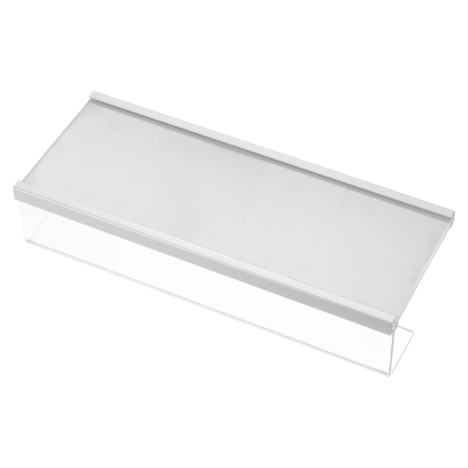 Uxcell 7 8 X 3 1inch Aluminum Name Plate Holder Hanging Single Side Uxcell 7 8 X 3 1inch Aluminum Name Plate Holder Hanging Single Side