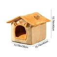 thumbnail image 4 of pstuiky Cama para mascotas, cama para gatos, cama para perros, cama extraíble para perros, cama cálida de invierno para gatos, nidos para mascotas de doble función, tapete para mascotas, 4 of 9