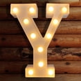 thumbnail image 1 of Letras Iluminadas LED VITI Blancas para Decoración de Pared y Evento, 1 of 7