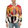 thumbnail image 2 of Power Rangers Zip Up Hoodies Unisex Realistic 3D Print Sweatshirt Long Sleeve Hooded Jacket Coat L, 2 of 8