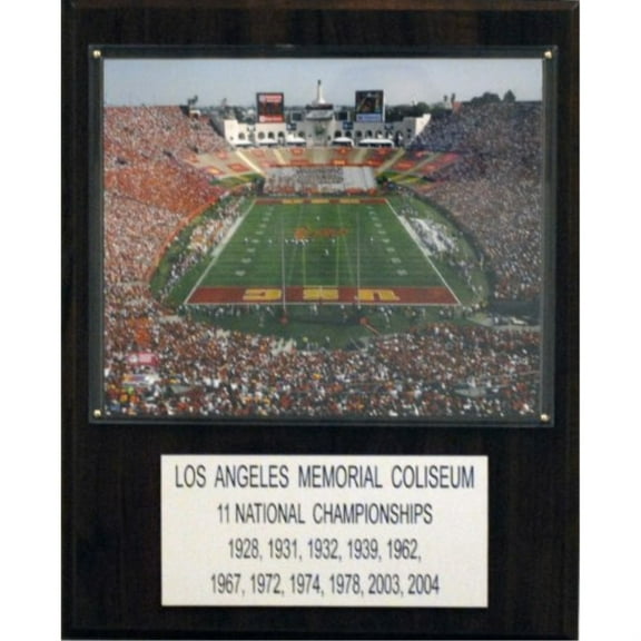 C & I Collectables 1215LAMC NCAA Football Memorial Coliseum Stadium Plaque