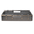 thumbnail image 5 of Safari Leather Tray – Quiet Shade Finish, 19”W x 15”D, Elegant Decorative Tray, 5 of 7