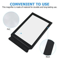 3X (300%) Page Magnifying Lens for Reading Small Prints, Low Vision Aids