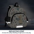 thumbnail image 5 of DIXRUYEE Backpack Lovely Duck Adventure Pattern Pattern Suitable Schoolbag, 5 of 7