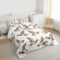 thumbnail image 3 of jejeloiu Rustic Mallard Twin Comforter Sets,Flying Duck Bedding Set For Girls Boys Reversible 2 Pieces, 3 of 8