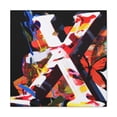 thumbnail image 1 of X in RGB Glare - Canvas, 1 of 10