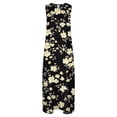 thumbnail image 4 of ClodeEU Women's Printed Sleeveless V Neck Dress ,Casual Summer Midi Dress G-Multicolor,Womens Plus M, 4 of 7