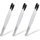 thumbnail image 1 of 3 Piezas Pinzas con Punta de Goma Pinzas de Acero de Goma Suave para Joyería de Monedas de Sello 15 cm, 1 of 5