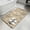 Beige, variant on Abstract Tribal Arrows Washable Area Rugs for Living Room Bedroom, Large Non Slip Indoor Floor Carpet Absorbent Boho Middle Century Sand Vertical Door Mat Rugs for Bathroom Entryway 47.2"x63"