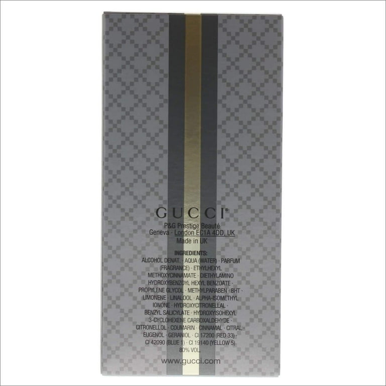 Top Gucci Made to Measure Eau de Toilette Spray for Men, 3 Ounce